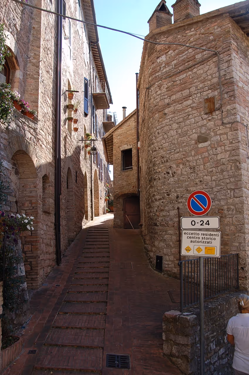 Assisi stairs
