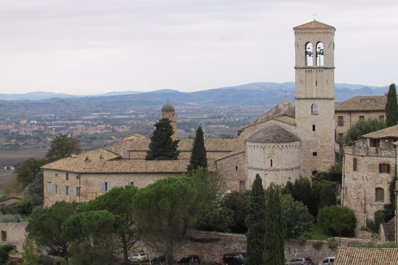 Church of santa maria maggiore in Assisi