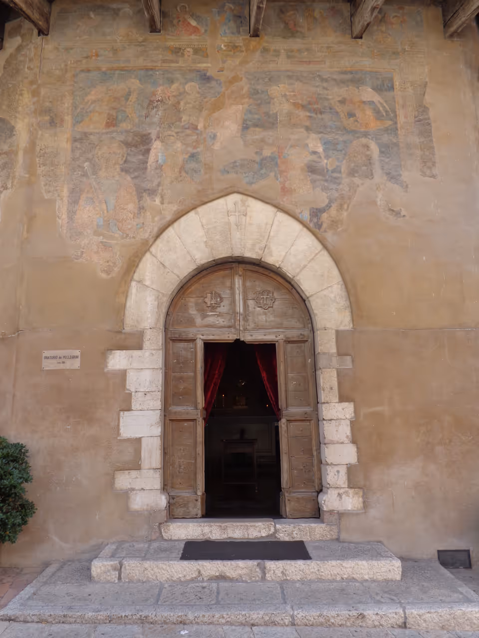 Oratory of the pilgrims in Assisi