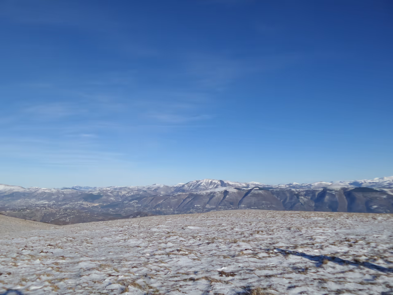 Mount subasio in Assisi