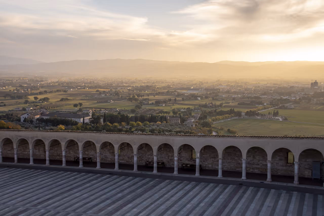 Basilica of saint francis of  and other franciscan sites in Assisi