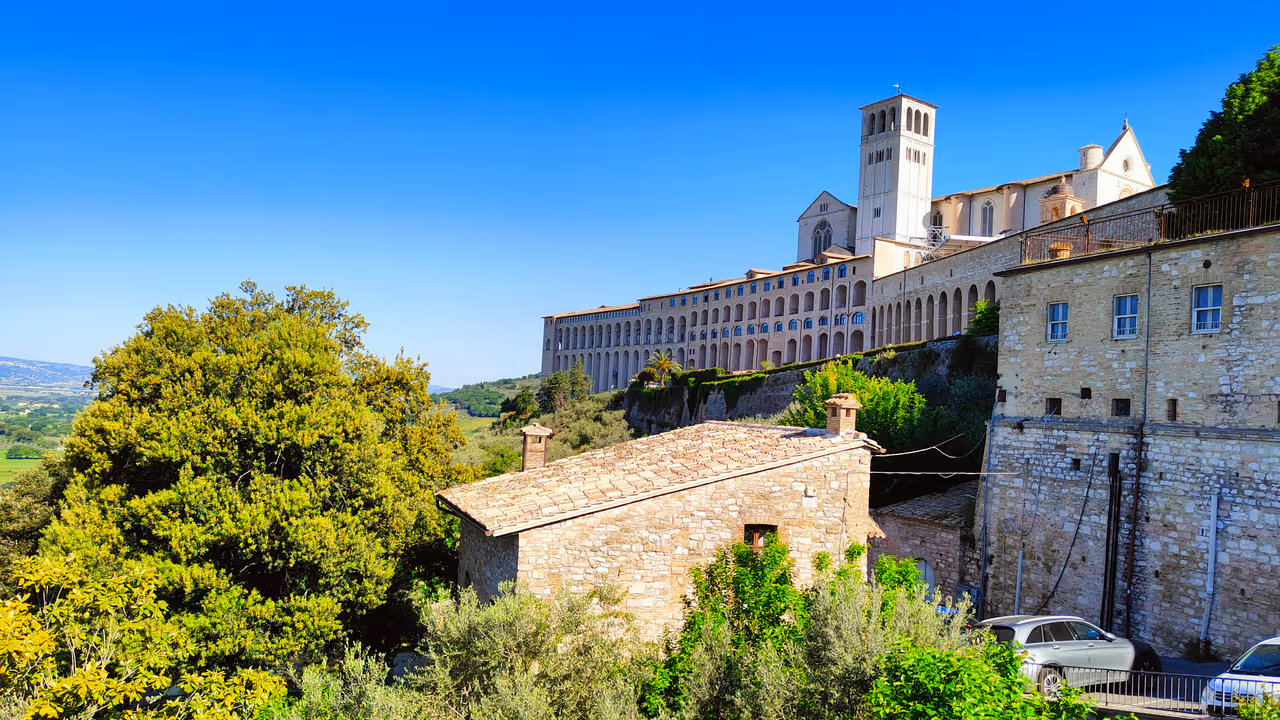 Basilica of saint francis of  and other franciscan sites in Assisi
