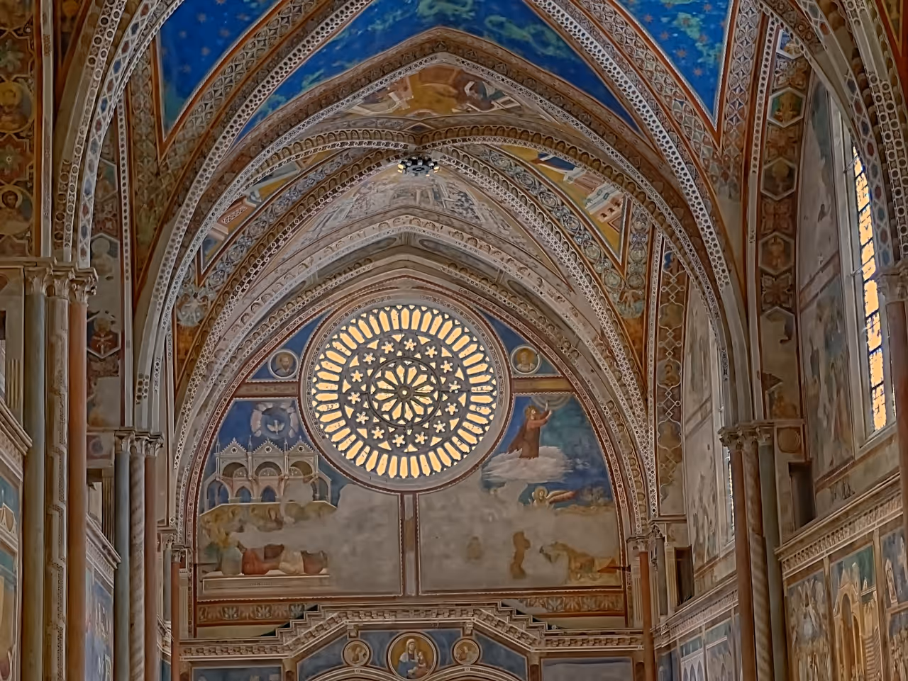 Basilica of saint francis of  and other franciscan sites in Assisi