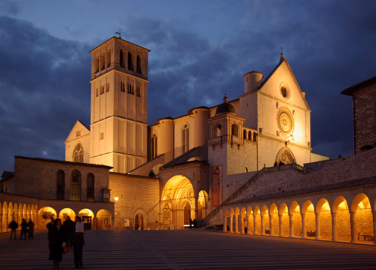Basilica of saint francis of  and other franciscan sites in Assisi
