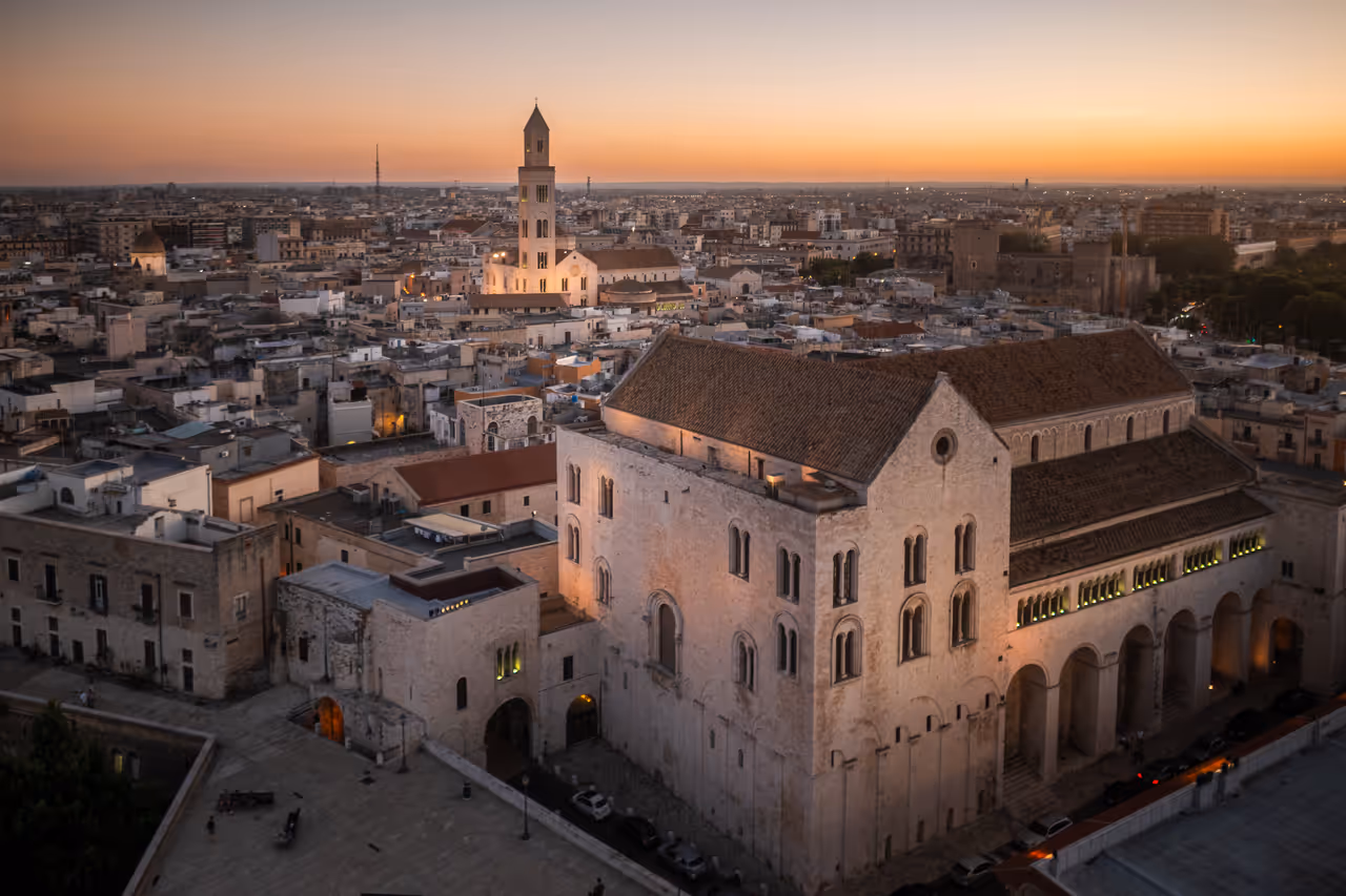 Basilica of saint nicholas in Bari
