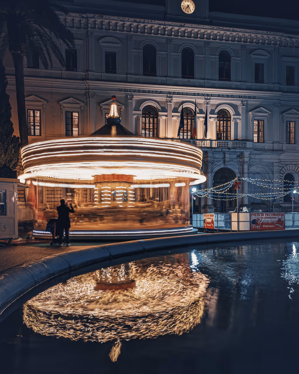 Fountain in Piazza Umberto I