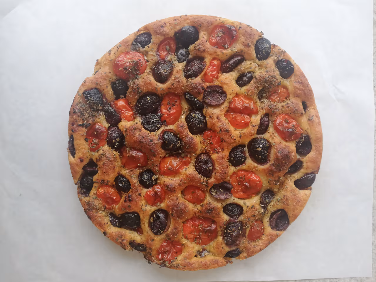 Style focaccia food in Bari