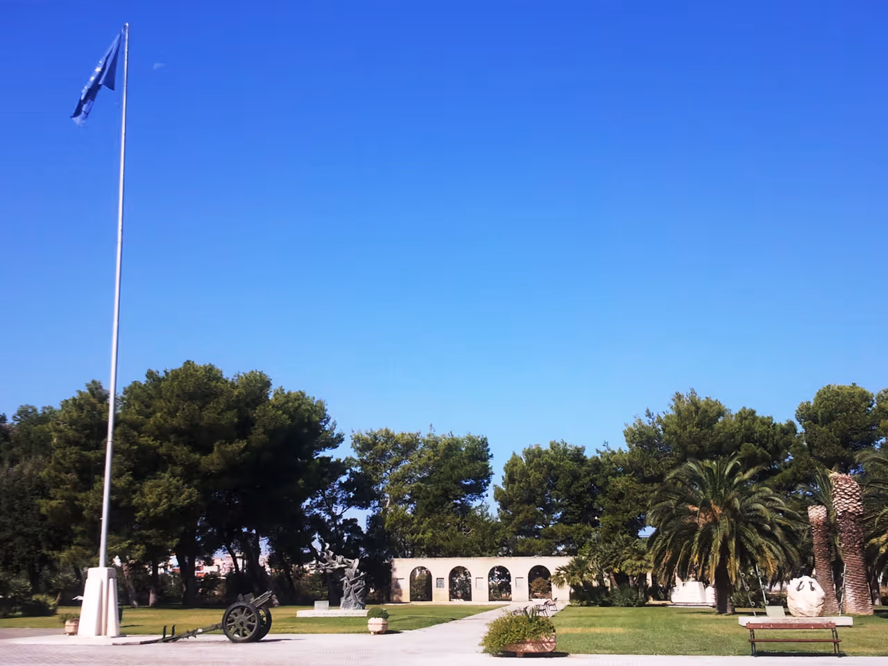 Military memorial of the fallen in Bari