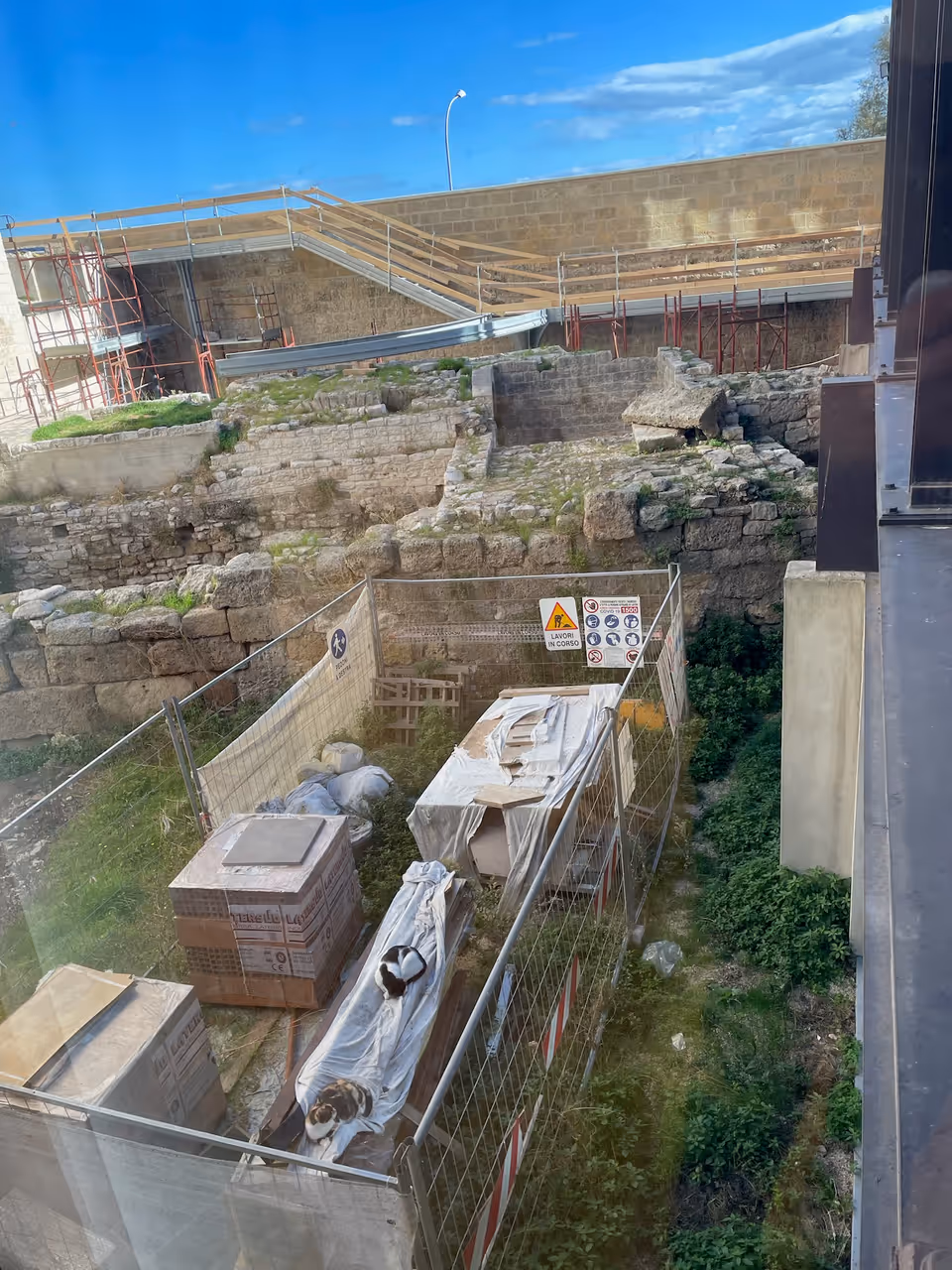 Santa scolastica archaeological museum in Bari