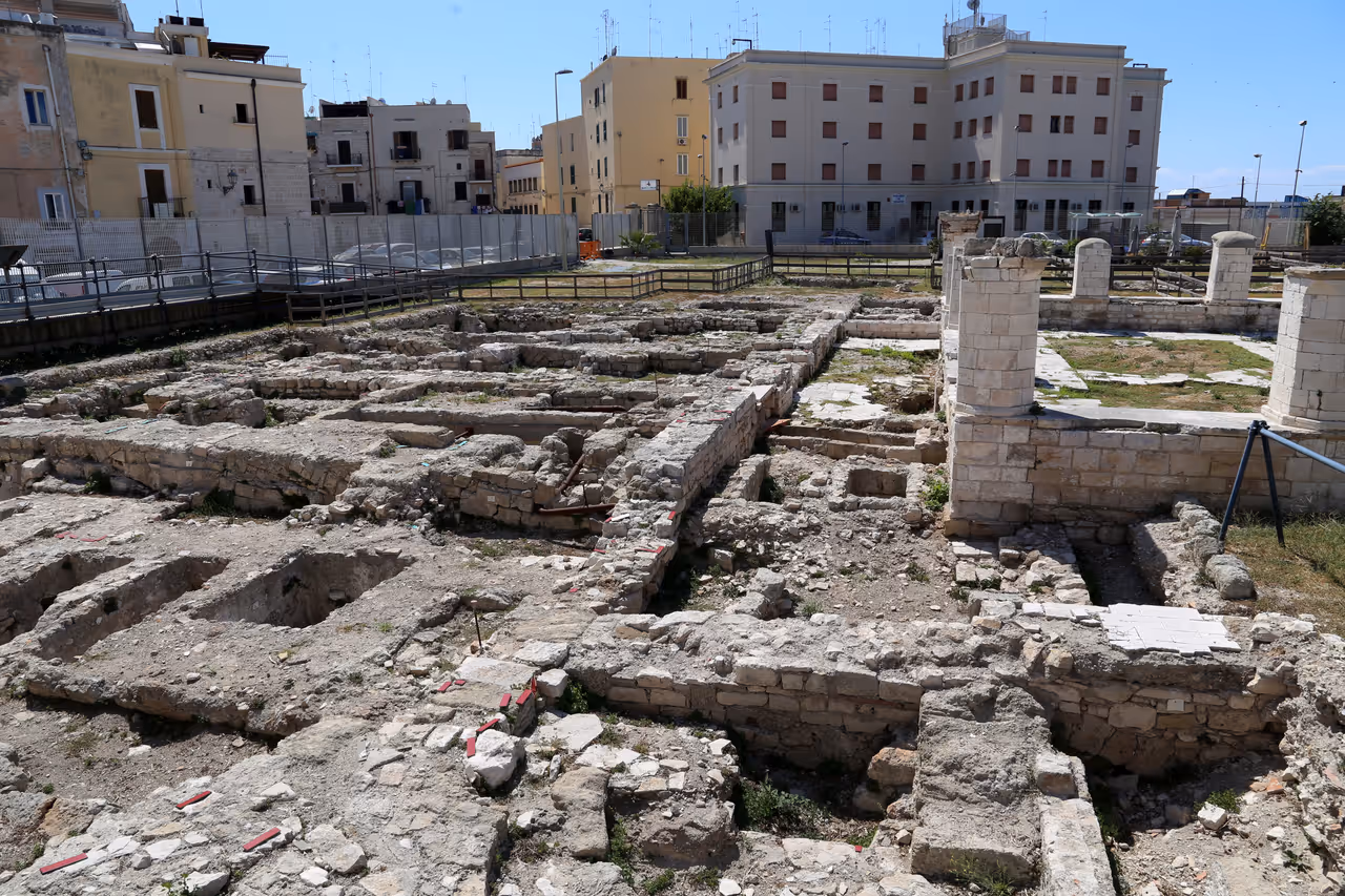 Santa scolastica archaeological museum in Bari