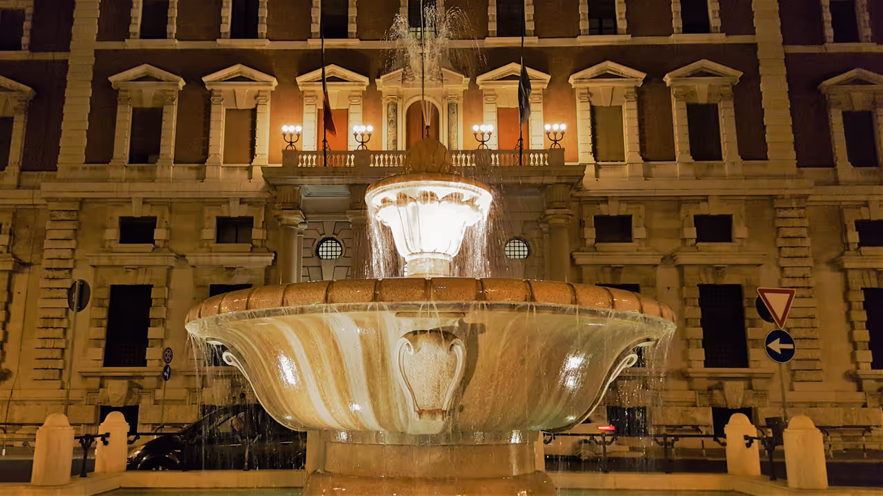 Cavour boulevard in Bari