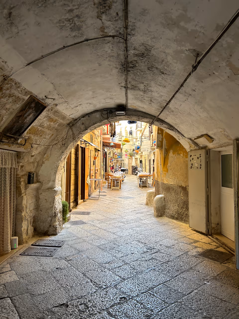 Orecchiette street in Bari