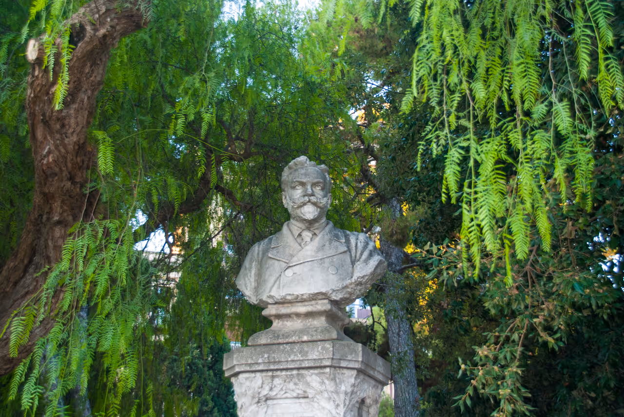Garibaldi square in Bari