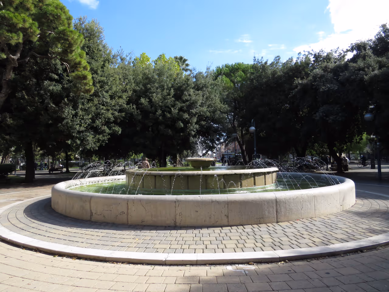 Garibaldi square in Bari