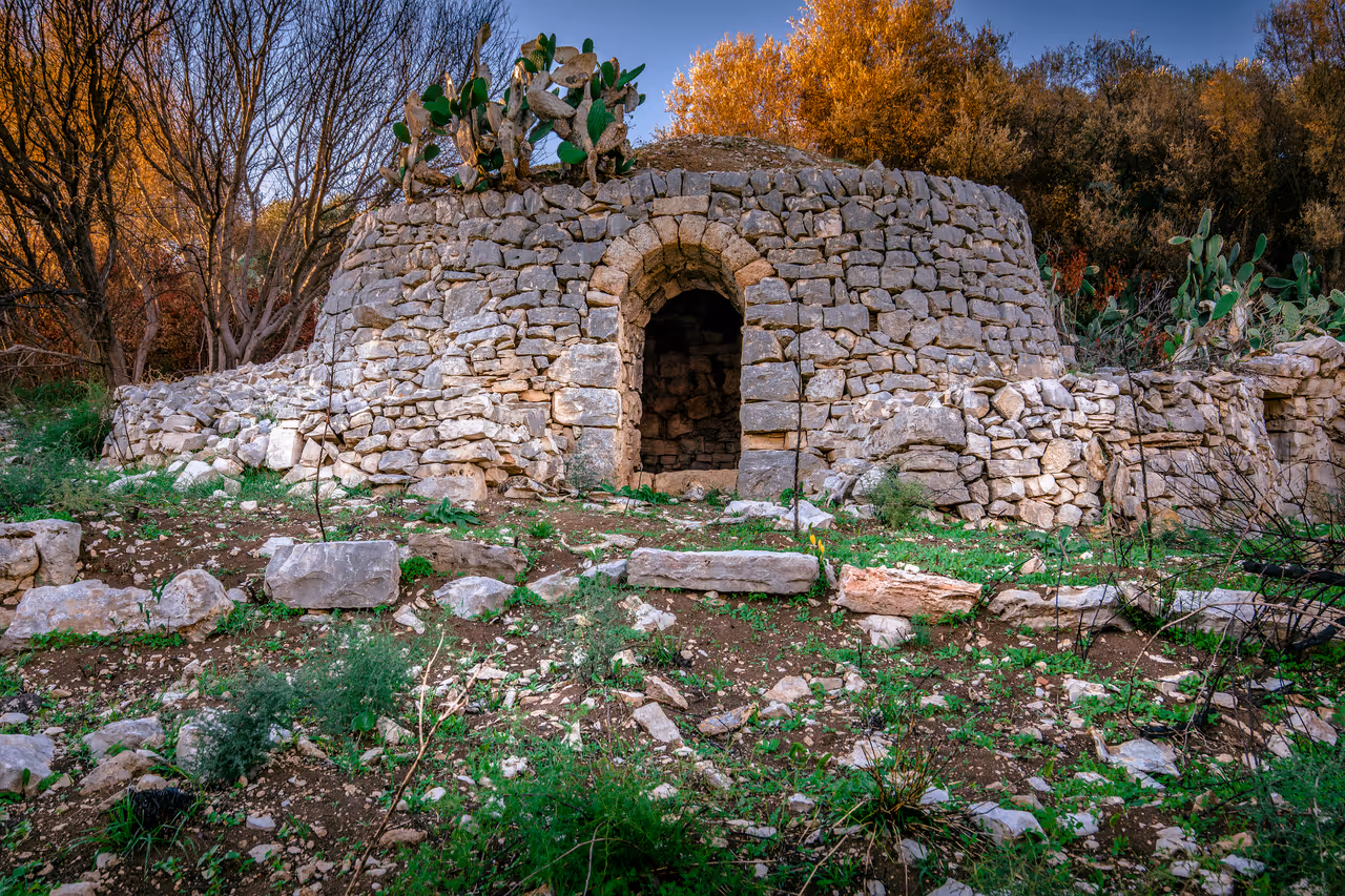 Lama balice regional natural park in Bari