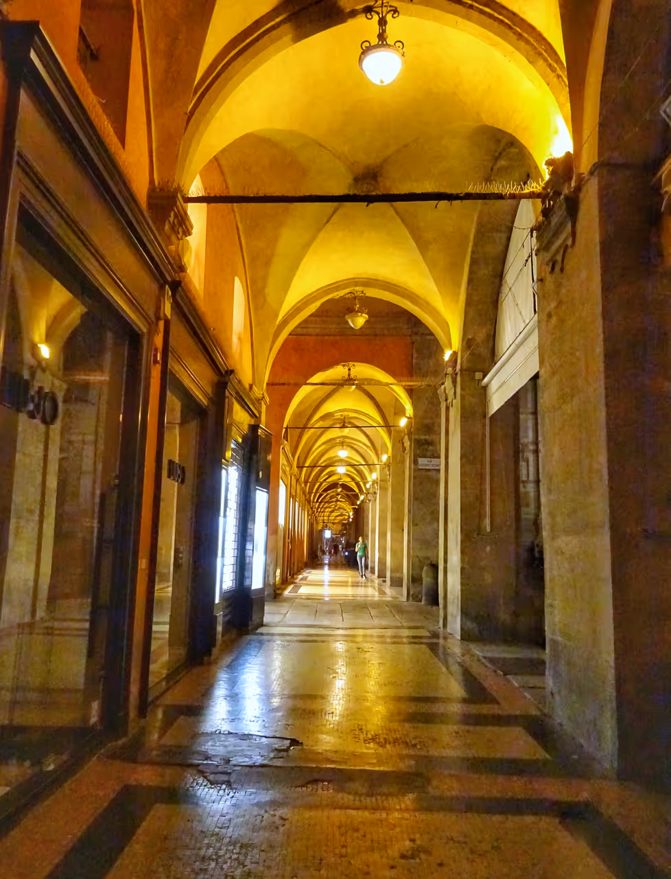 Palace of the banks in Bologna