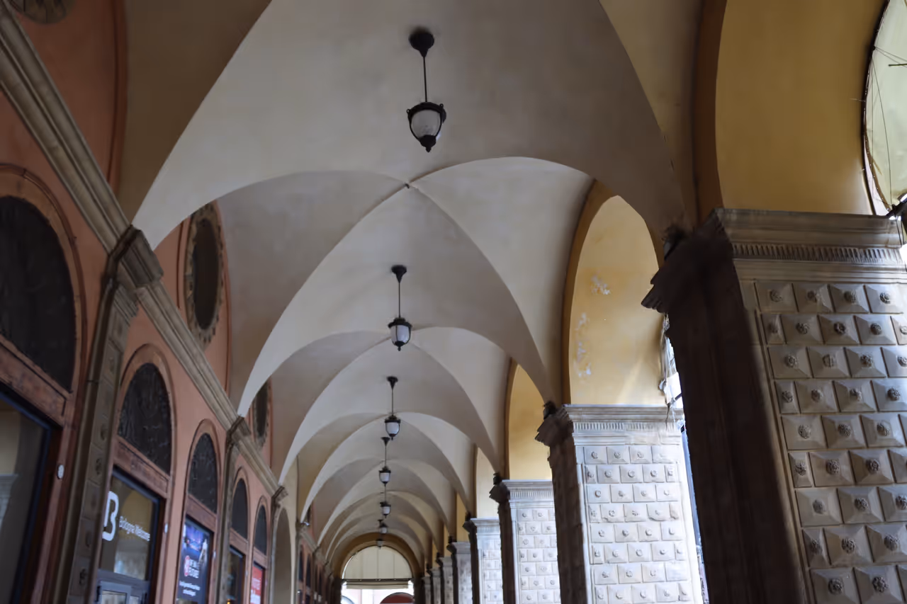 Palace of the podesta in Bologna