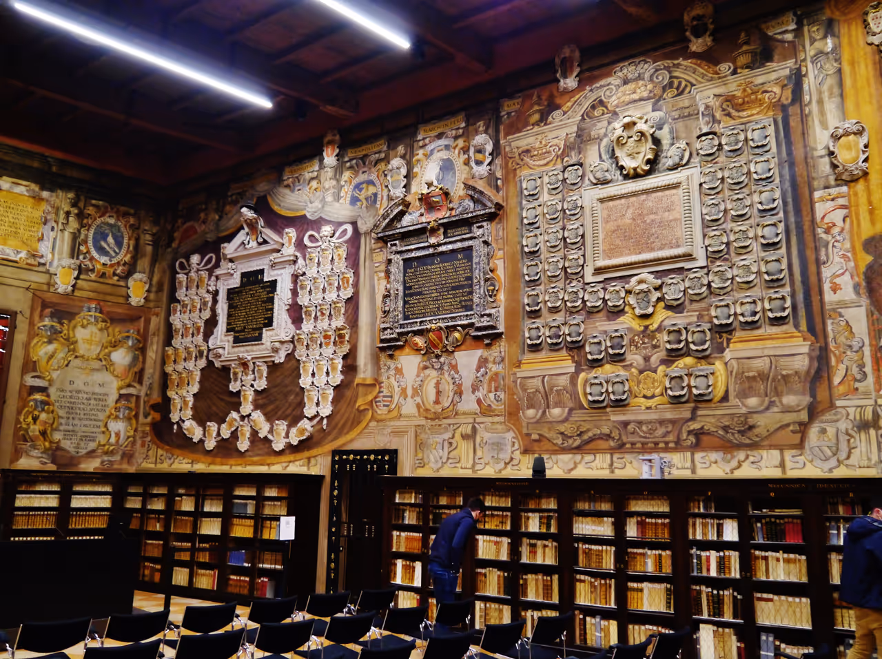 Archiginnasio of in Bologna
