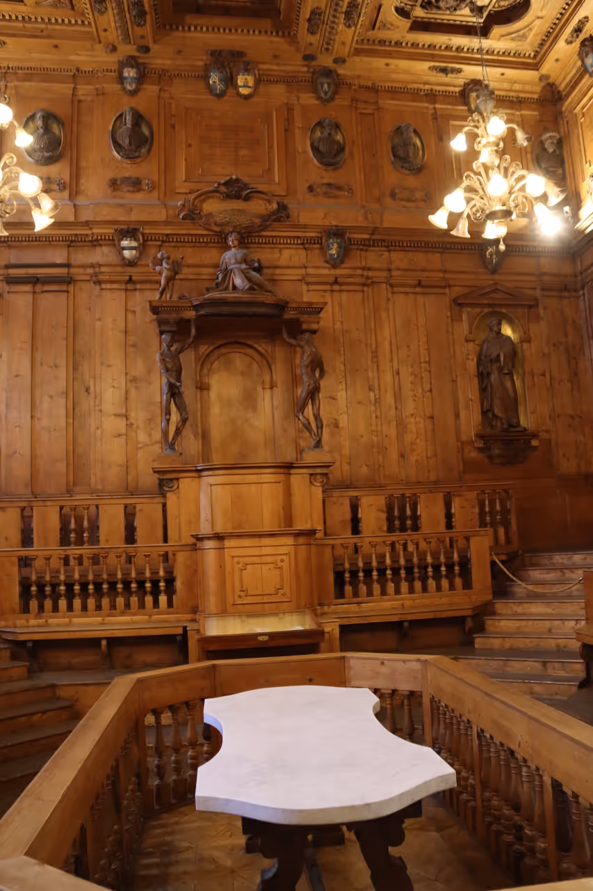 Archiginnasio of in Bologna