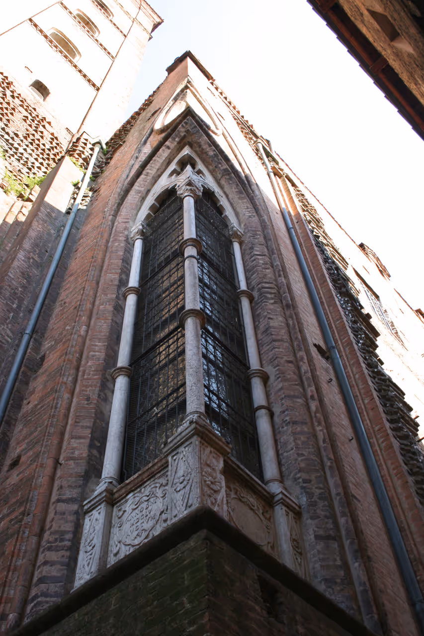 Basilica of san petronio in Bologna