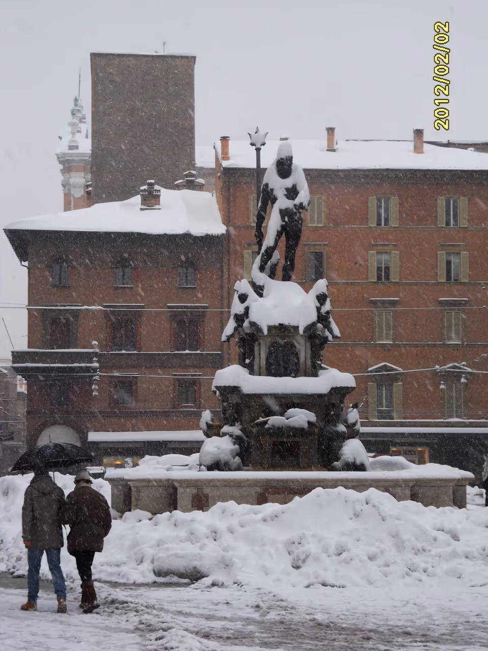Fountain of neptune in Bologna