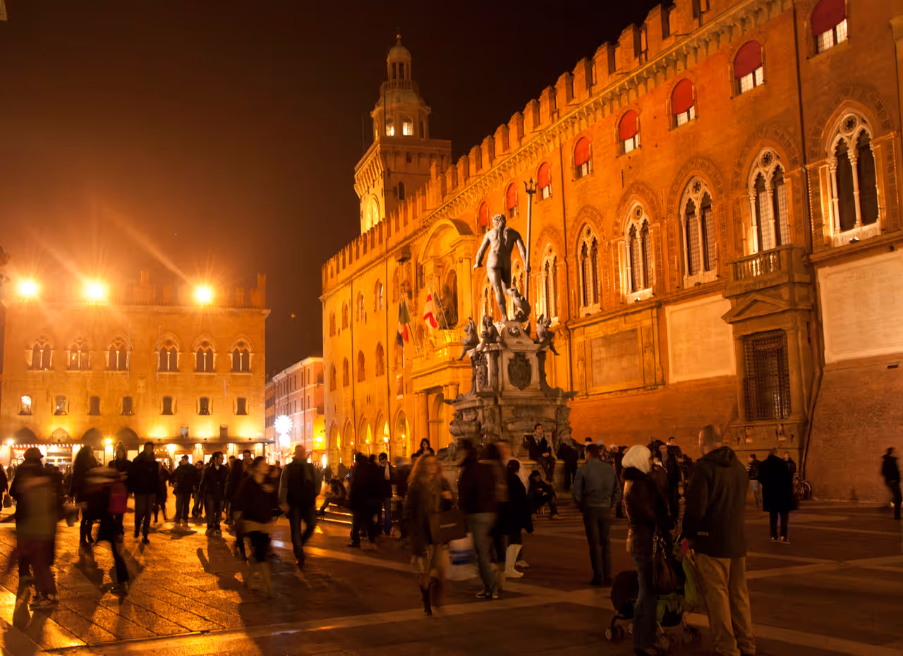 Palazzo d'accursio in Bologna