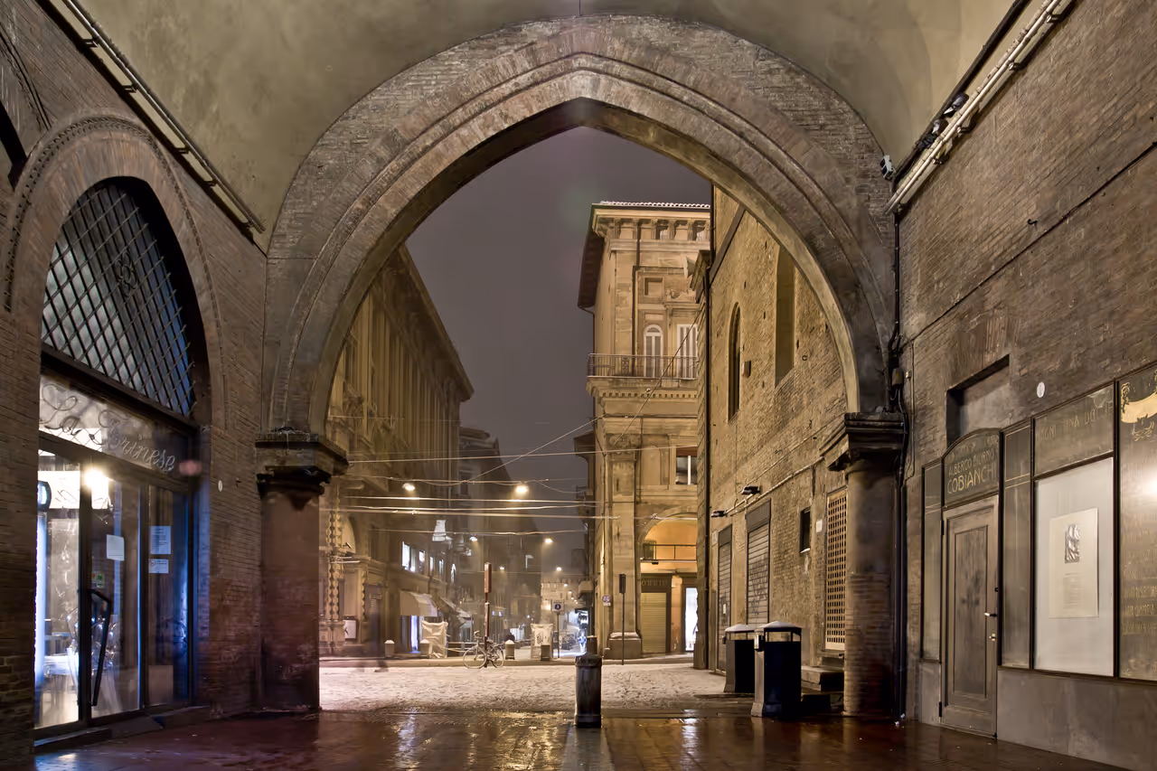 Piazza maggiore in Bologna