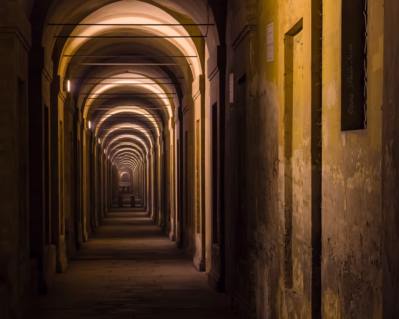 Sanctuary of the madonna of san luca in Bologna