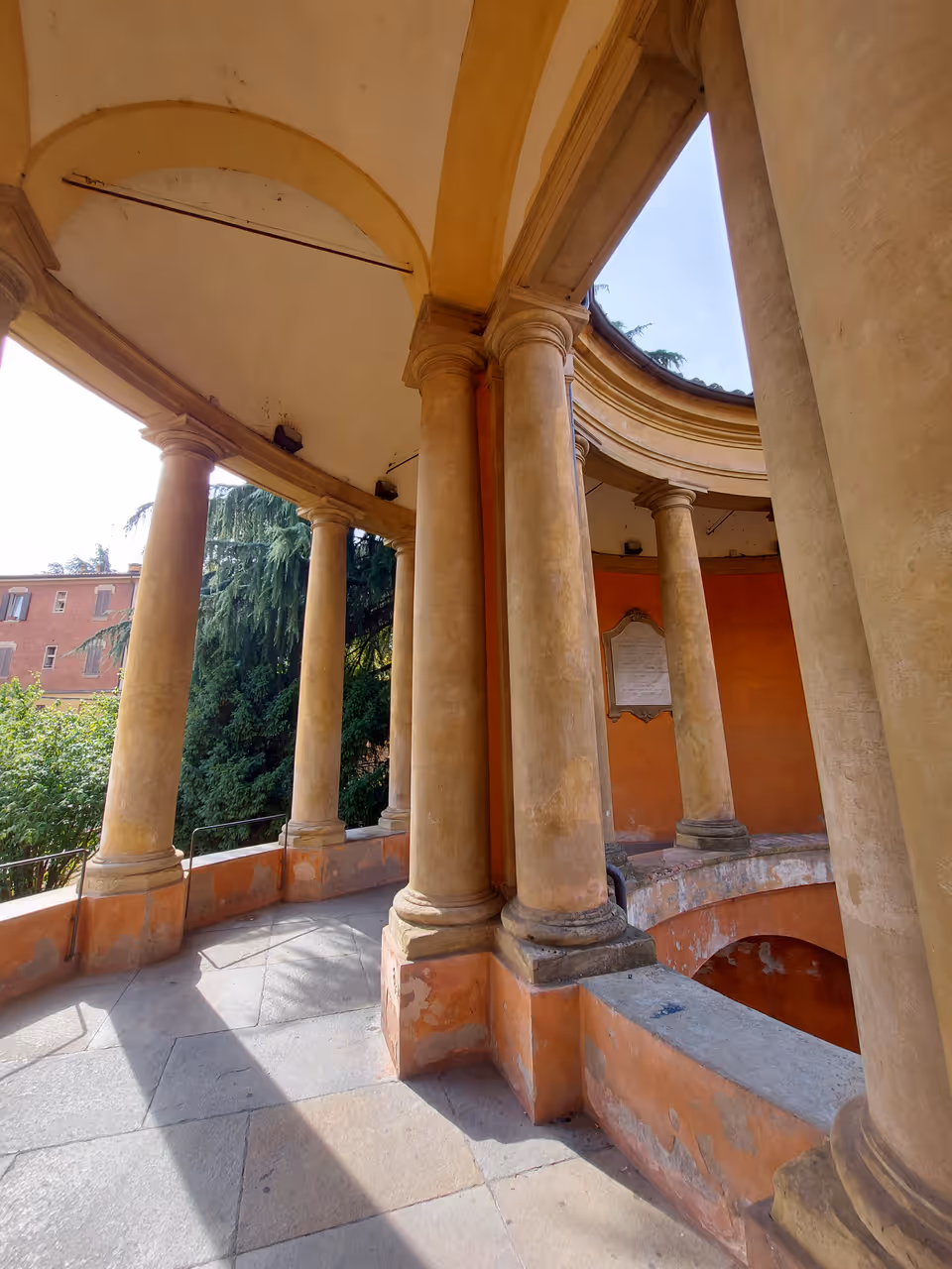Sanctuary of the madonna of san luca in Bologna