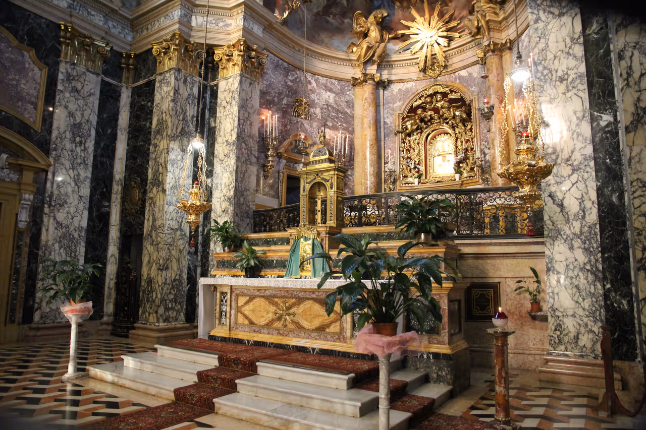 Sanctuary of the madonna of san luca in Bologna