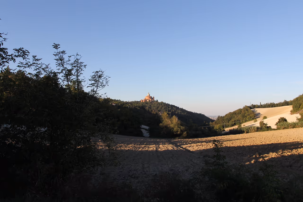 Sanctuary of the madonna of san luca in Bologna