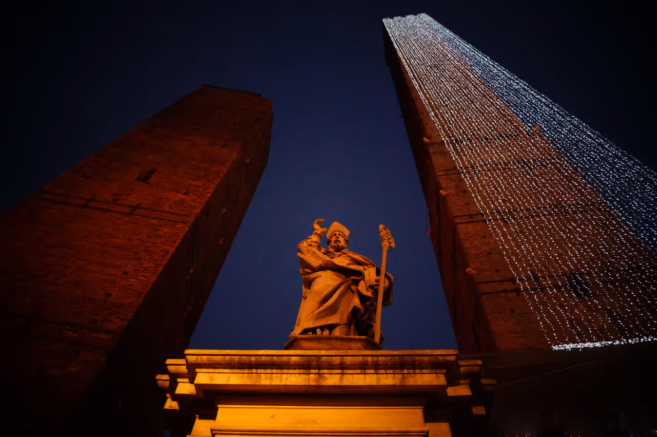Two towers in Bologna