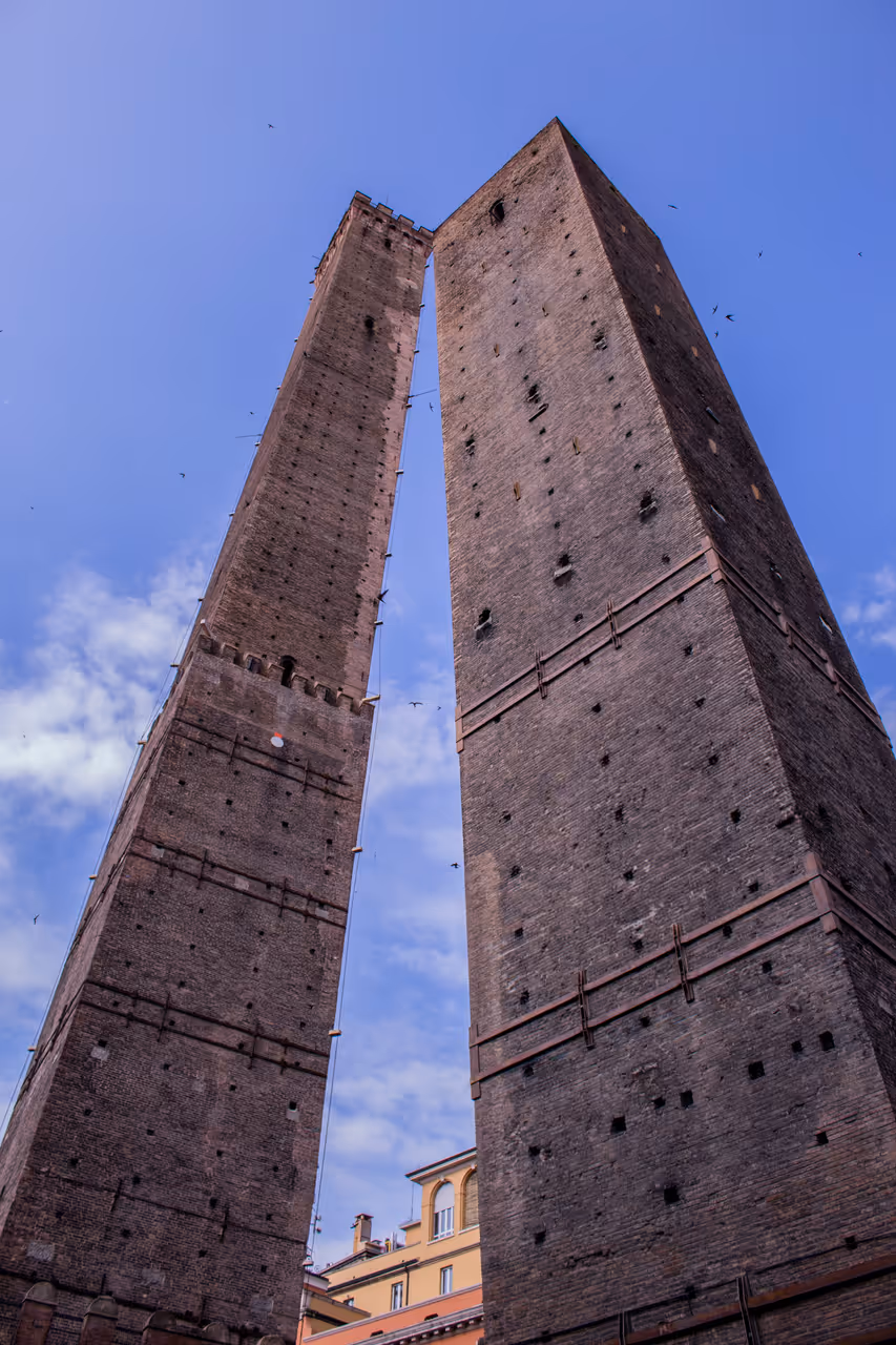 Two towers in Bologna