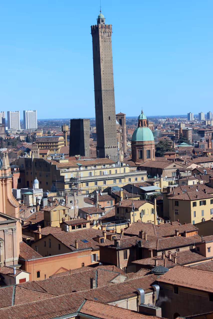 Two towers in Bologna