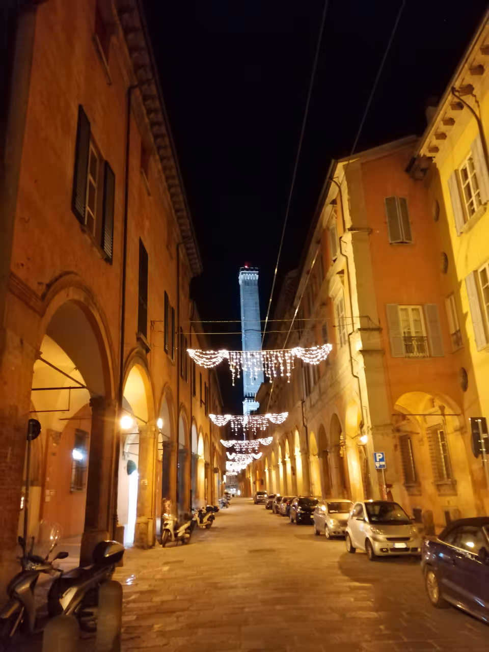 Saint lucy's fair festival in Bologna