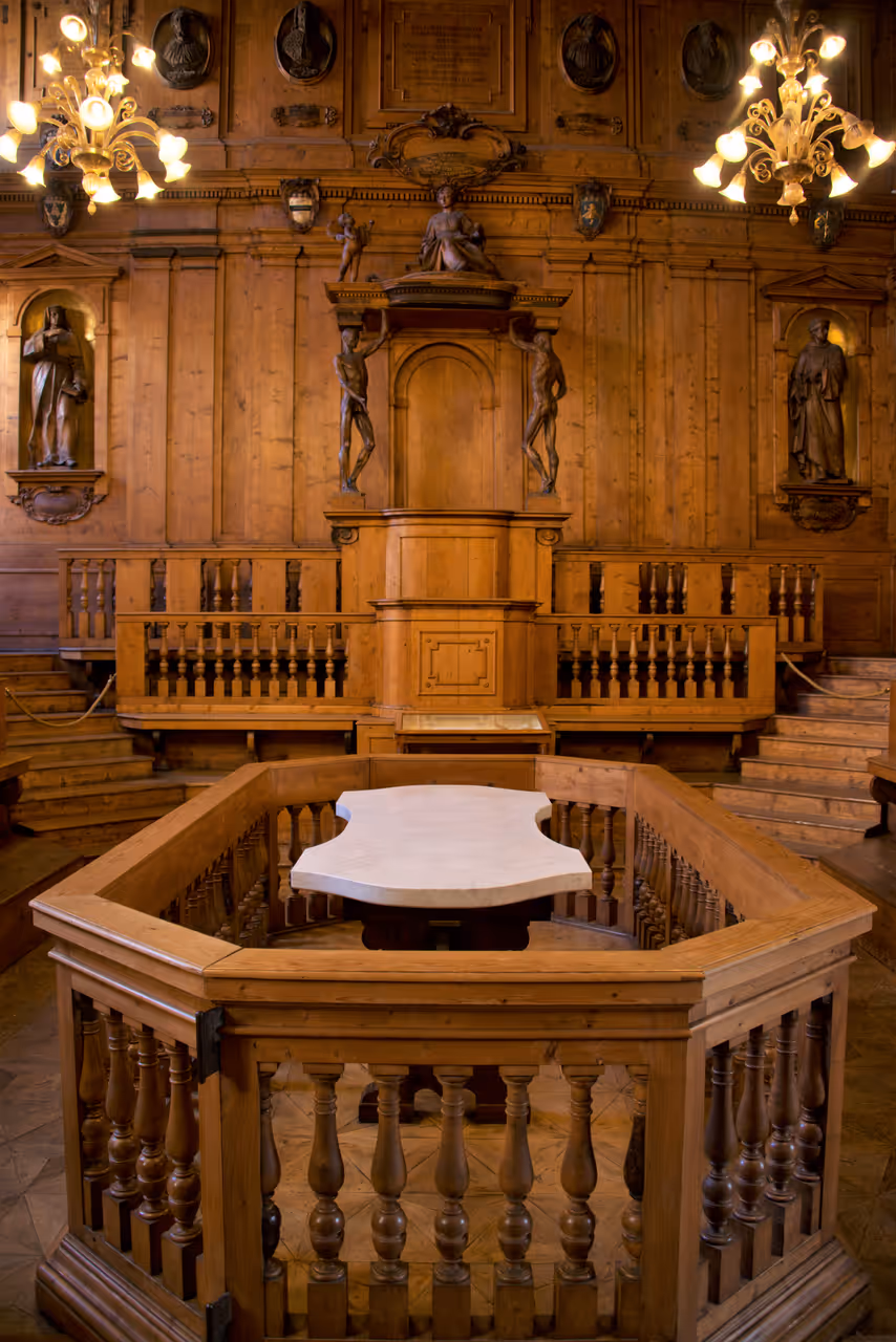 Anatomical theatre in Bologna