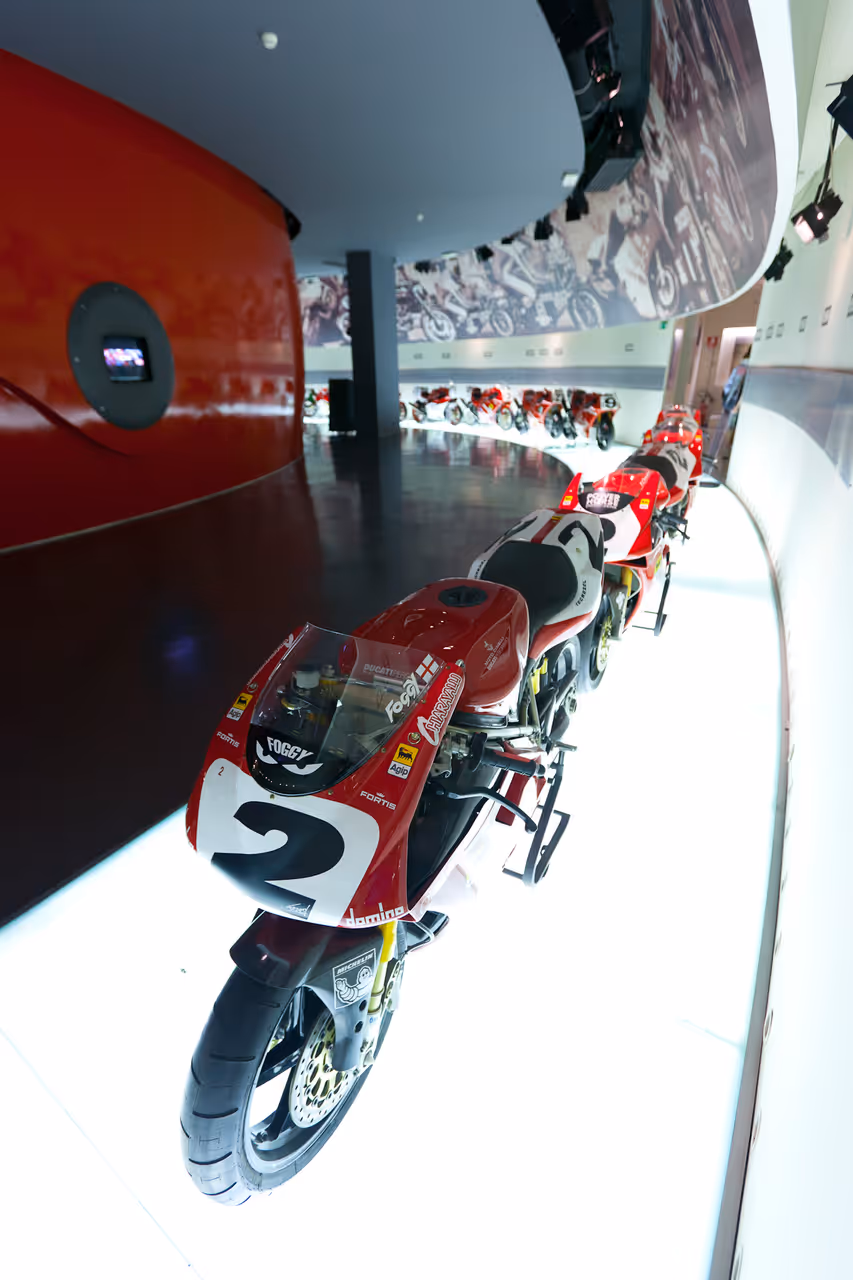 Ducati museum in Bologna