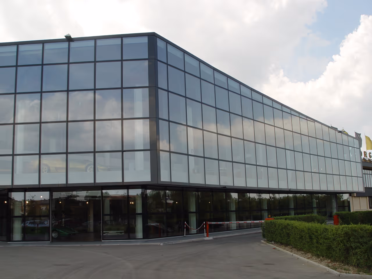 Lamborghini museum in Bologna