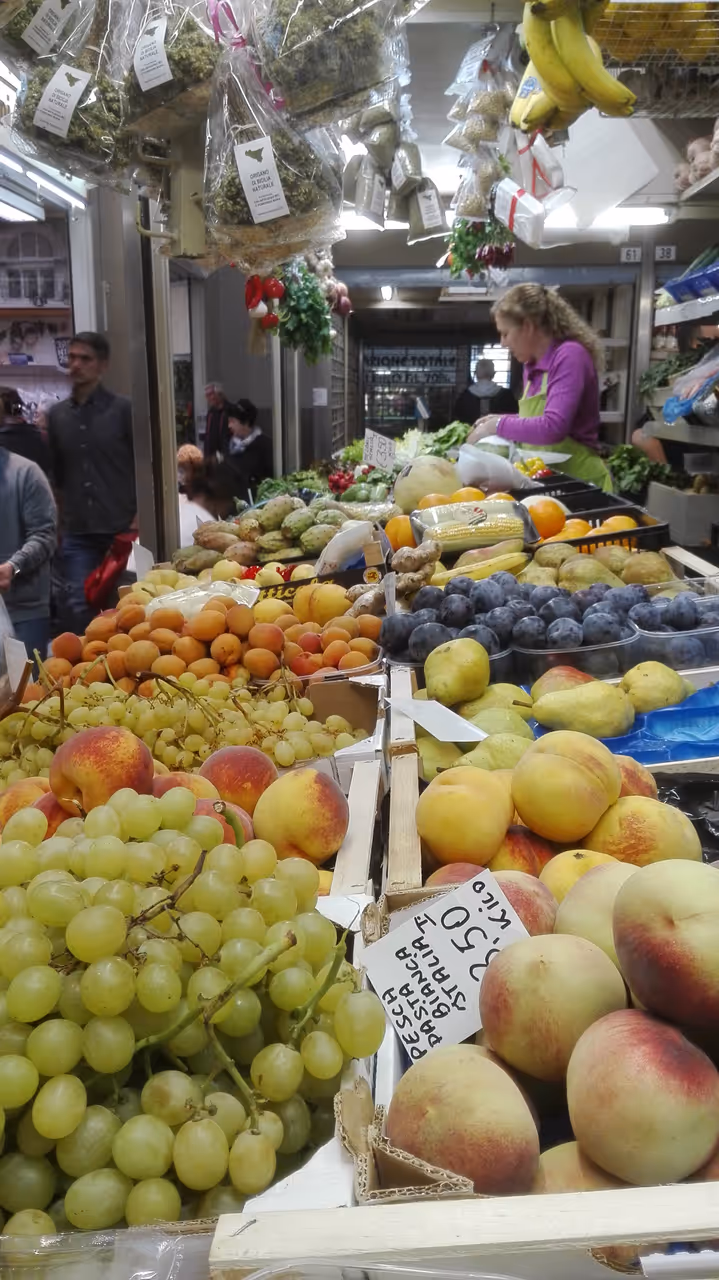 Herb market market in Bologna