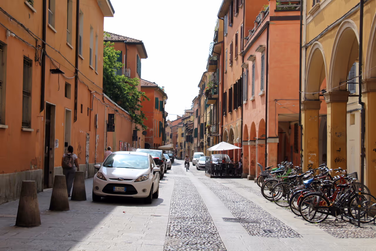Pratello street nightlife spot in Bologna