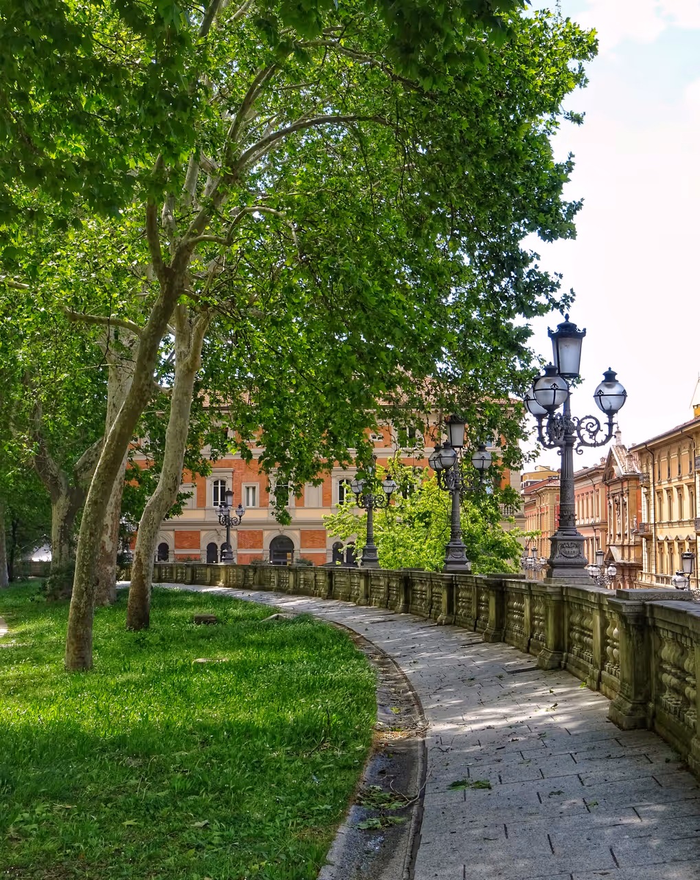 Park of montagnola in Bologna