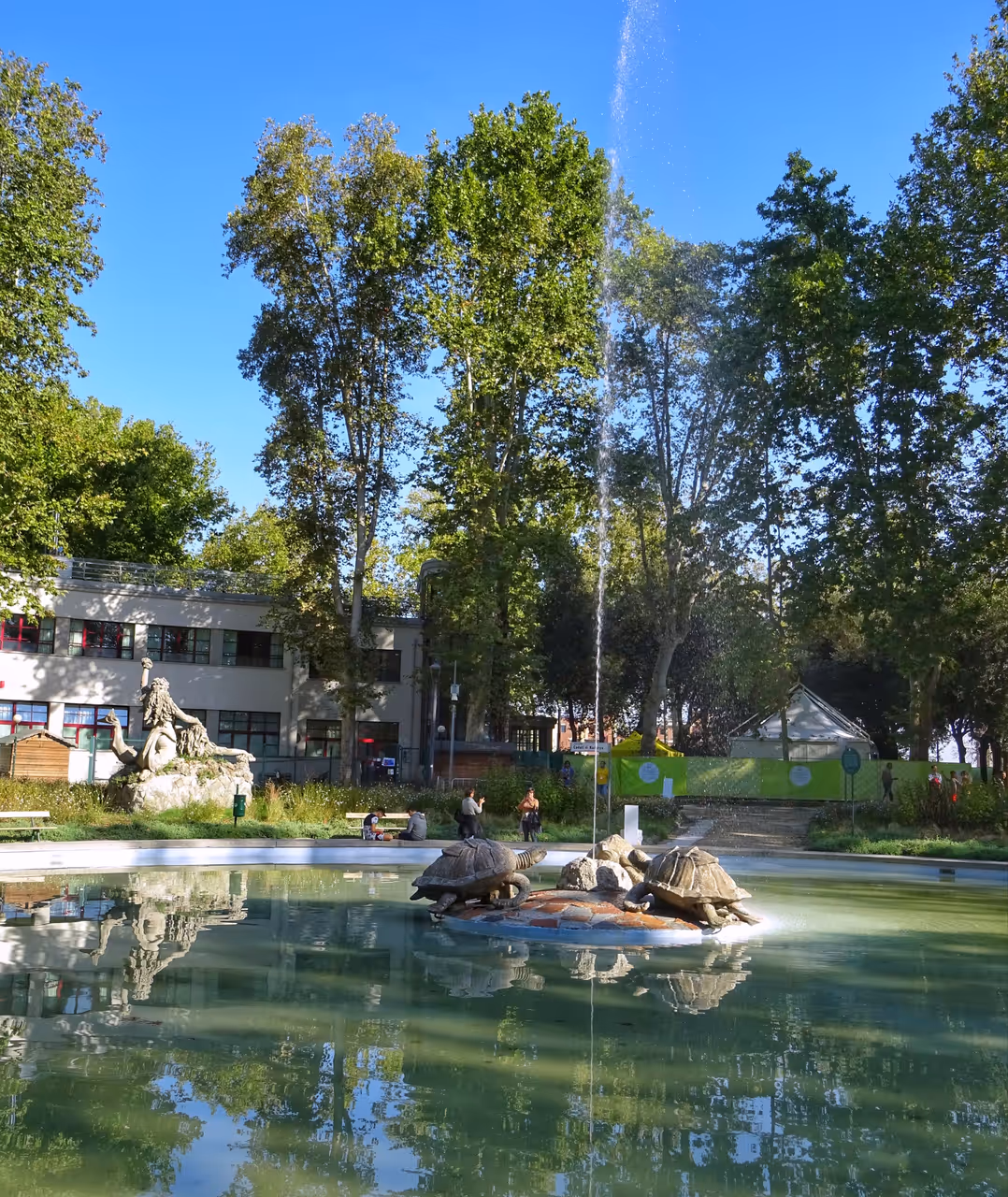 Park of montagnola in Bologna