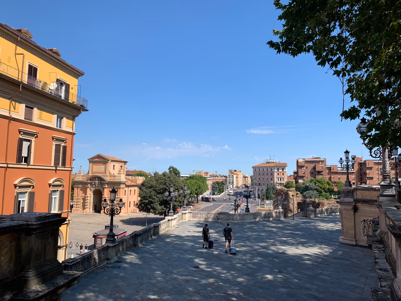 Park of montagnola in Bologna