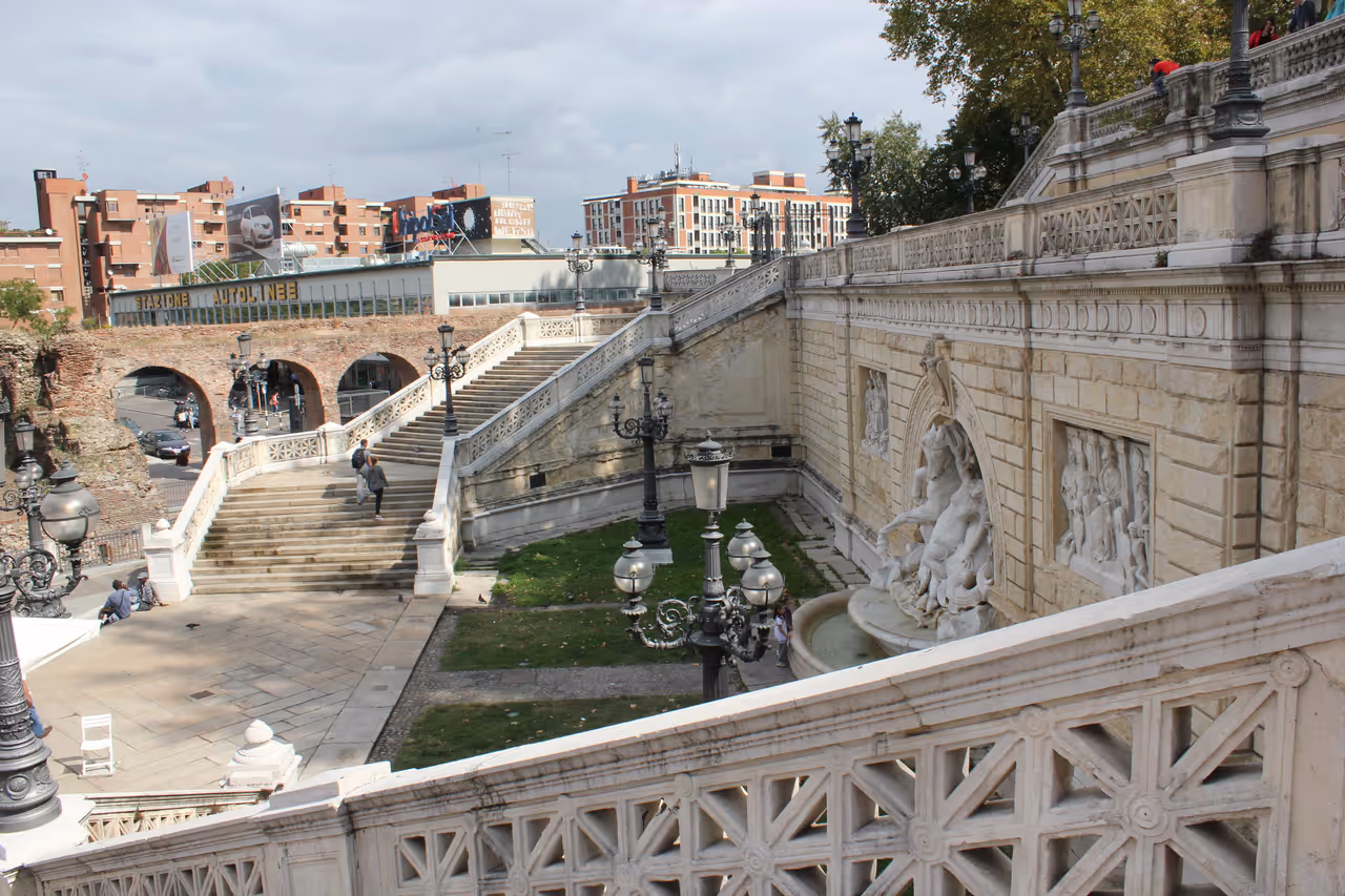 Pincio staircase in Bologna
