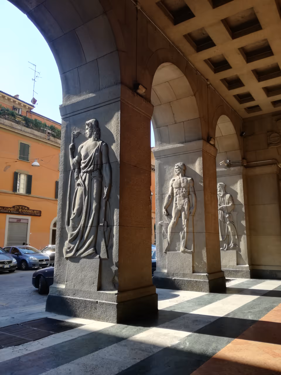 Porticoes of in Bologna