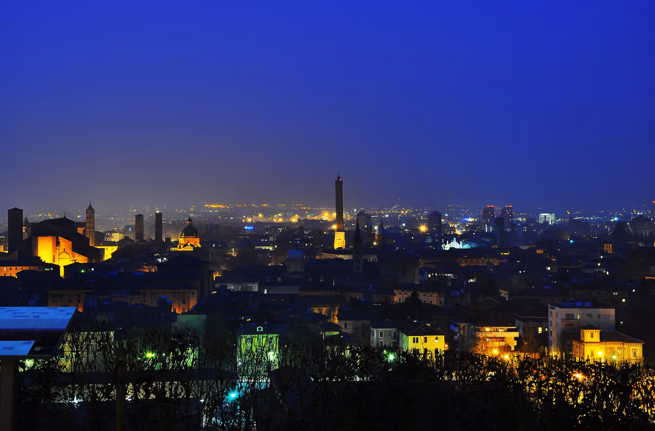 San michele in bosco panorama in Bologna