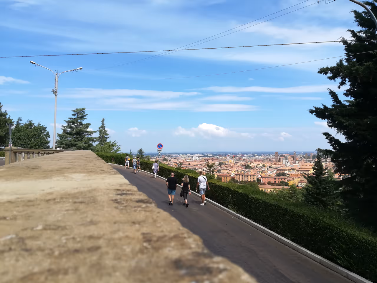 San michele in bosco panorama in Bologna