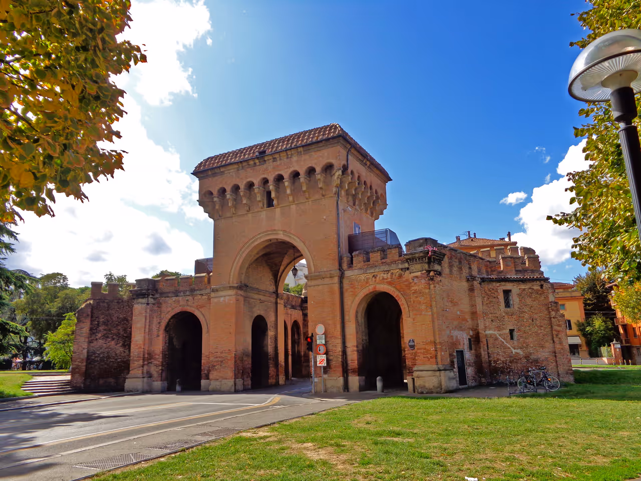 The walk to san luca stroll in Bologna