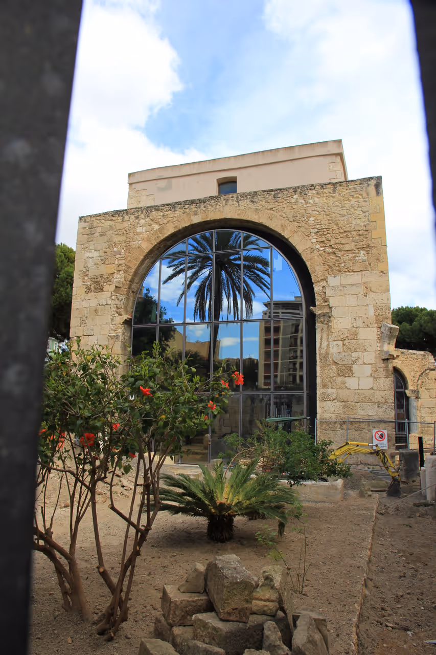 Basilica of saint saturninus in Cagliari