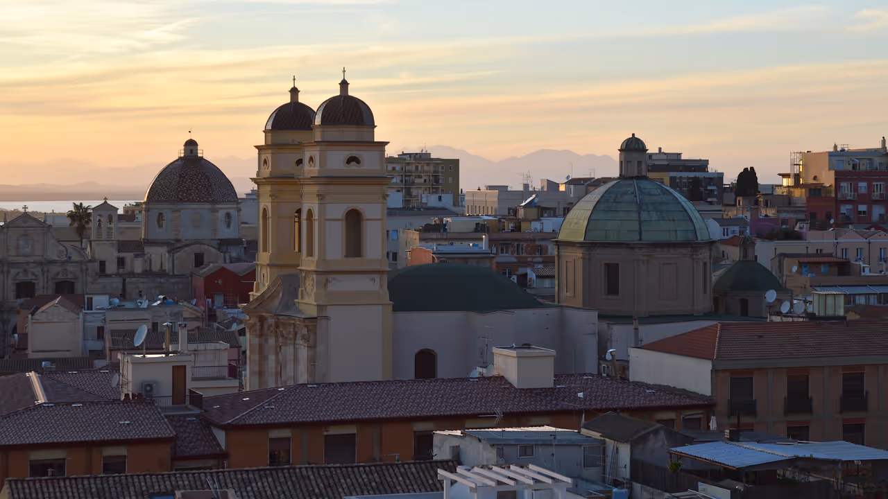 Collegiate church of saint anne in Cagliari